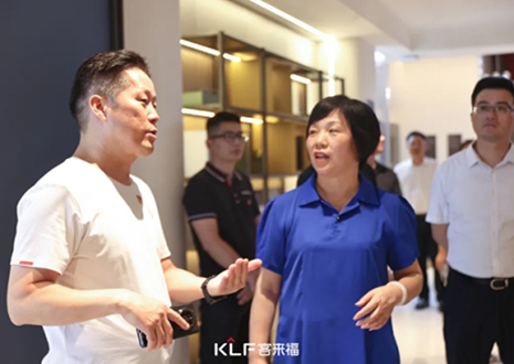 熱烈歡迎南昌市新建區(qū)政協(xié)領(lǐng)導(dǎo)一行蒞臨客來(lái)福參觀指導(dǎo)！